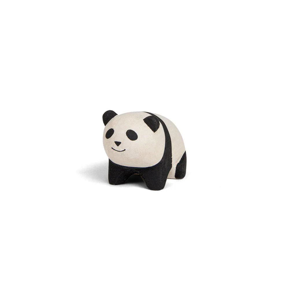 Figurine Panda Enfant en Bois