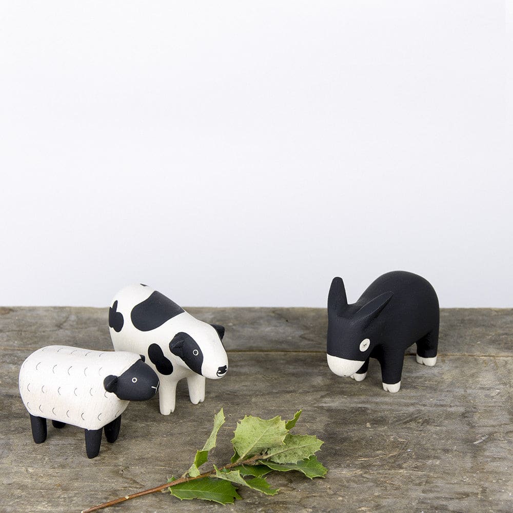 Figurine Ane en Bois - Image 3