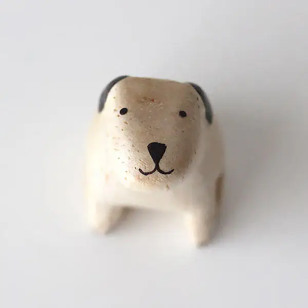 Figurine Chien en bois | Signe du Zodiaque - Image 3