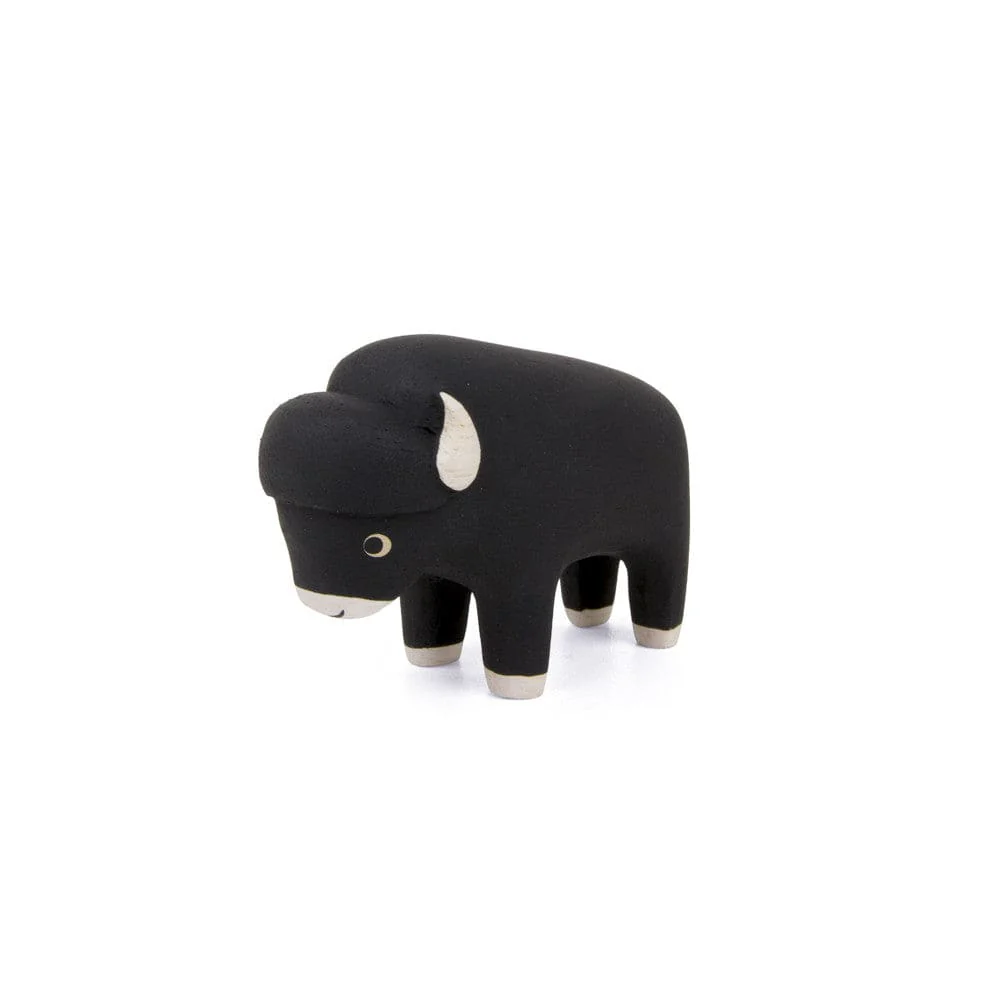 Figurine en bois - Bison