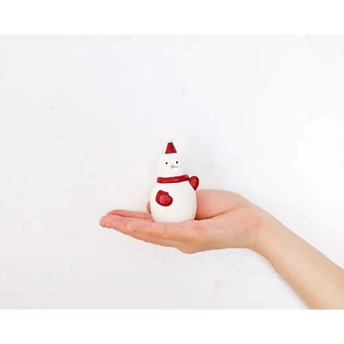 Figurine en bois - Bons amis de Noël - Top-là Bonhomme de neige - Image 4