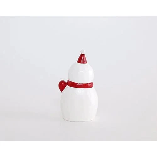 Figurine en bois - Bons amis de Noël - Top-là Bonhomme de neige - Image 6