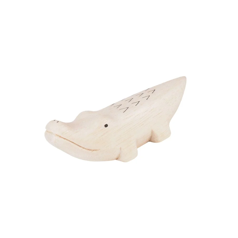 Figurine en bois - Crocodile