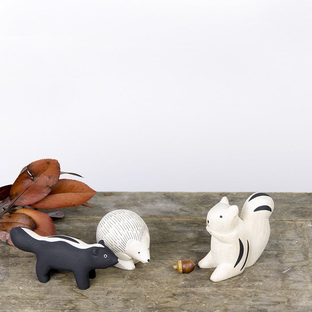 Figurine en bois - Hérisson - Image 2