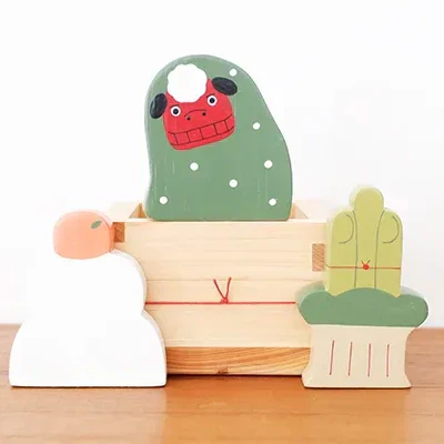 Figurine en bois – Kagami Mochi – Collection Nouvel An - Image 5