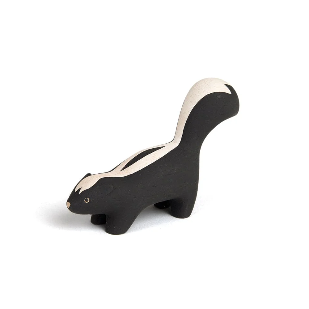 Figurine en bois - Mouffette