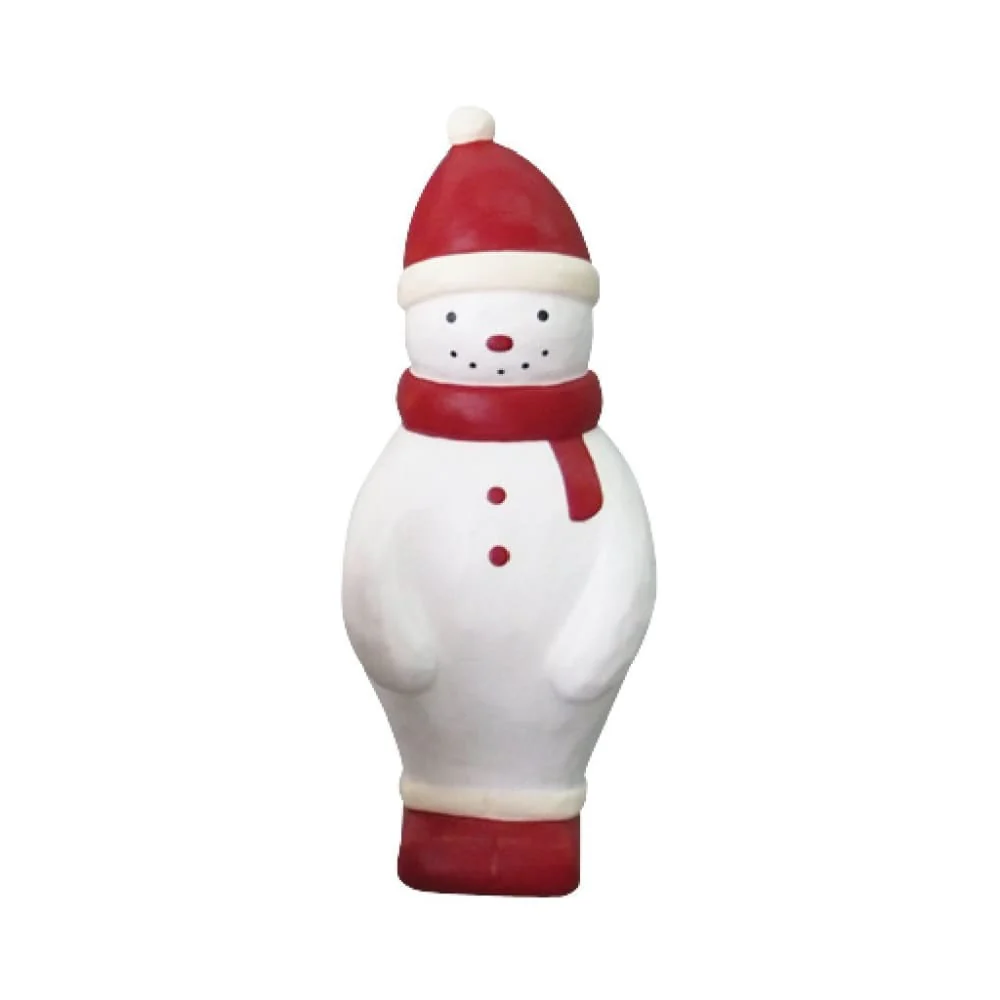 Figurine en bois Noël - Bonhomme de neige