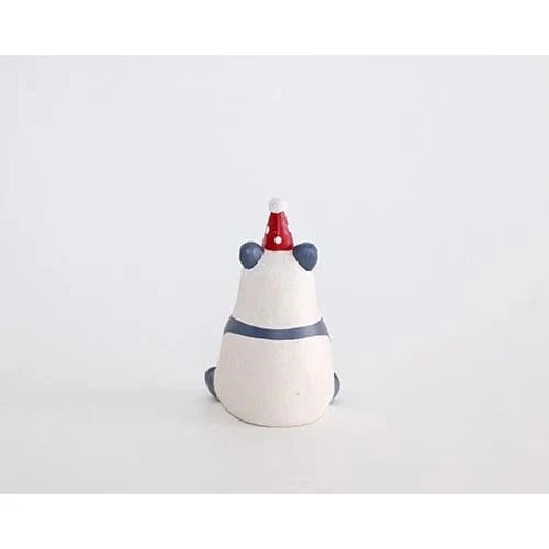 Figurine en Bois - Noël Pole pole - Panda adulte - Image 4