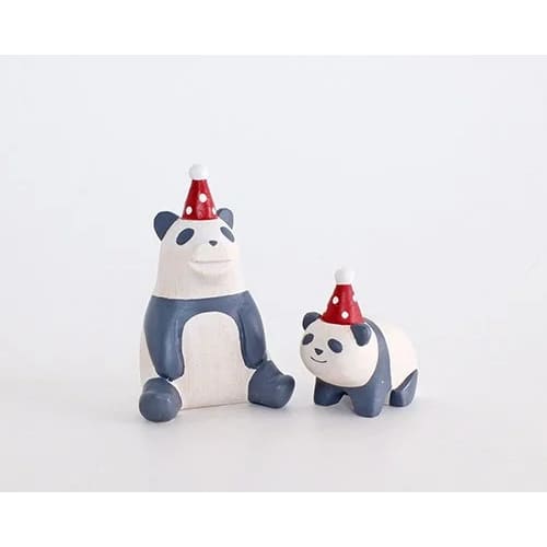 Figurine en Bois - Noël Polepole - Panda Enfant - Image 6