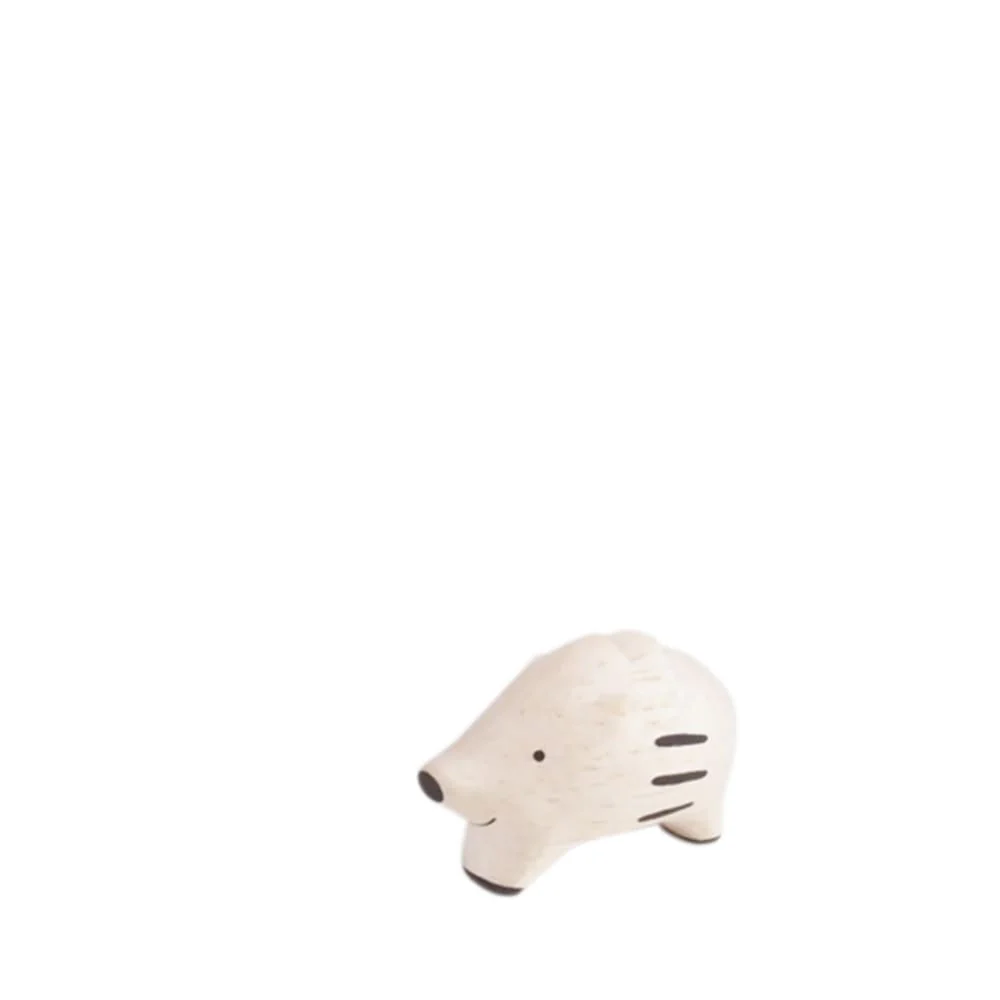 Figurine en bois Oyako - Marcassin