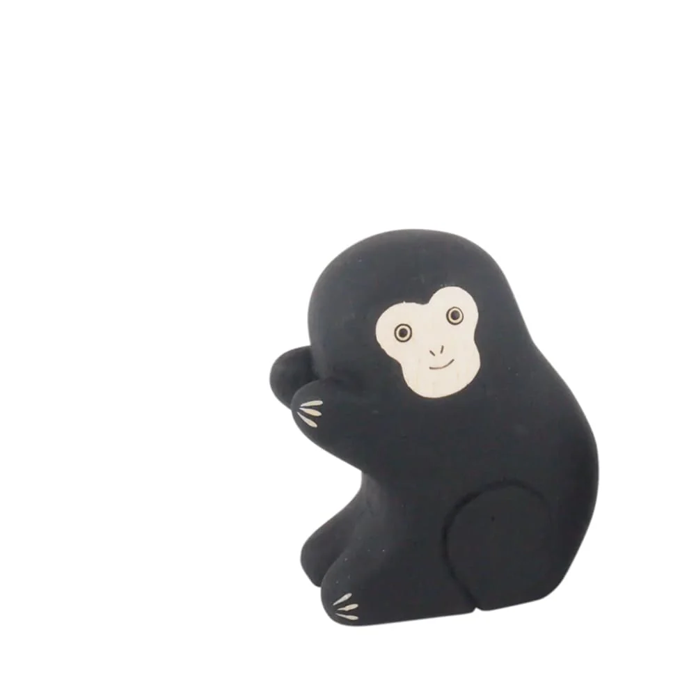 Figurine en bois Oyako - Parent singe