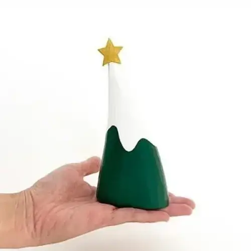 Figurine en bois â Sapin â Collection NoĂ«l Nakayoshi L