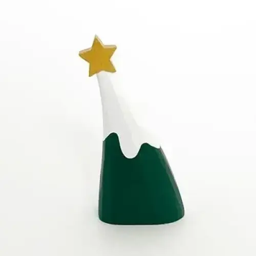 Figurine en bois – Sapin – Noël Nakayoshi S - Image 2