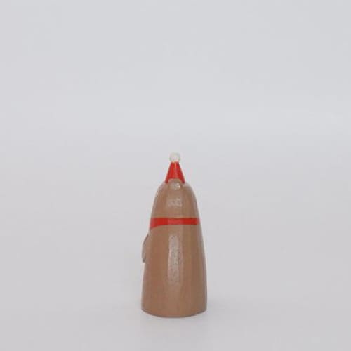 Figurine en bois série de Noël "se blottir" - Ours - Image 2