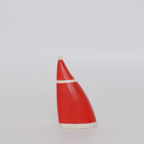 Figurine en bois série de Noël "se blottir" - Père Noël - Image 3