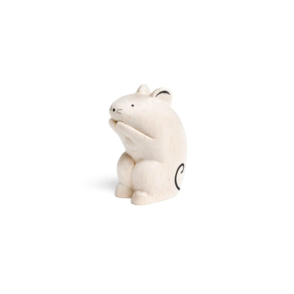 Figurine en bois - Souris