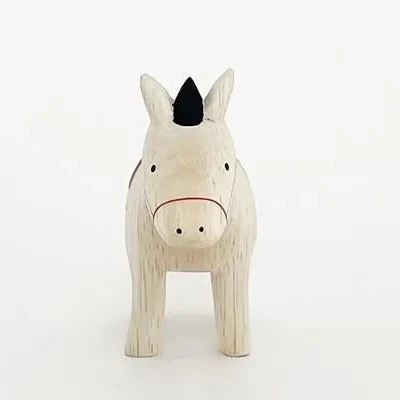 Figurine en bois – UMA rouge – Collection Polepole Animal - Image 2