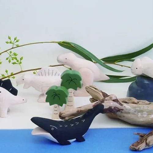 Figurine Mosasaurus en Bois - Image 10