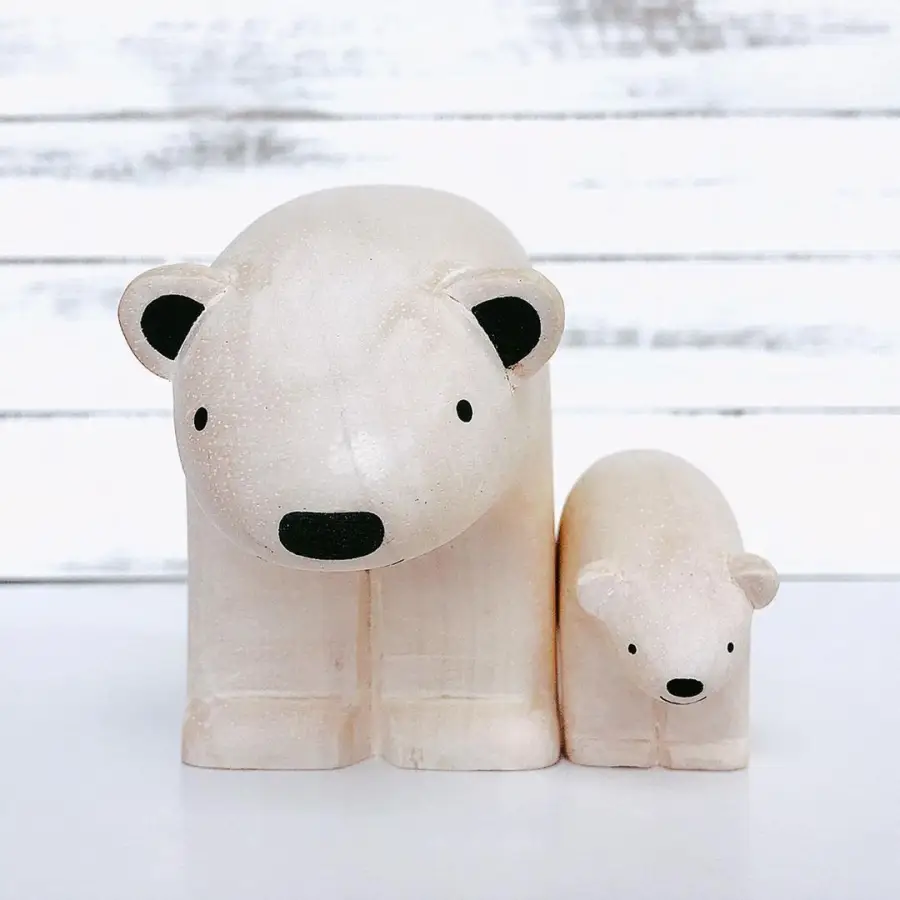 Figurine Ours Polaire Pole Pole Grande Taille - Image 7