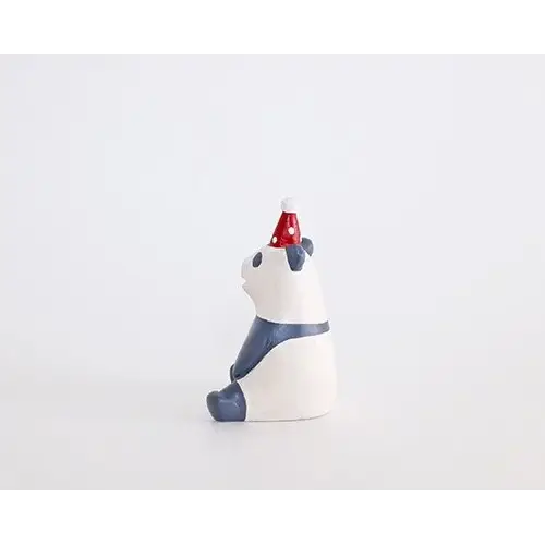 Figurine Panda Adult de Noël - Image 3