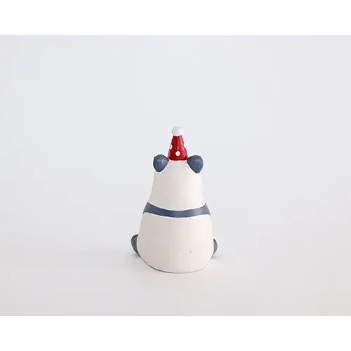 Figurine Panda Adult de Noël - Image 5