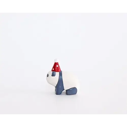 Figurine Panda Enfant de Noël - Image 3