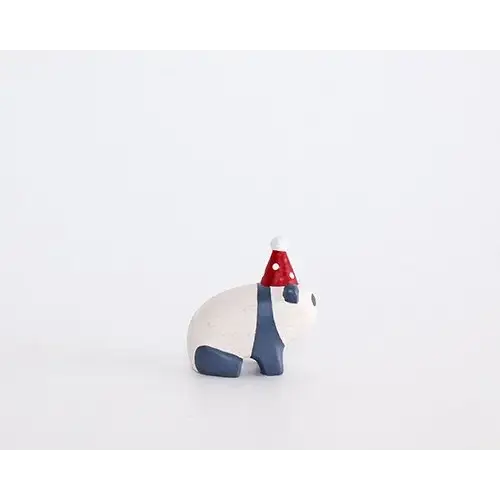 Figurine Panda Enfant de Noël - Image 4