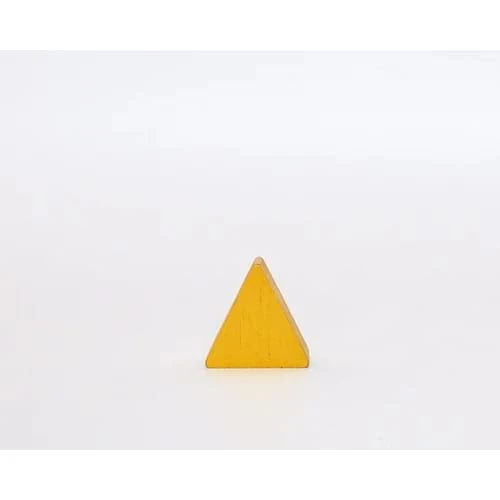 Figurine Père Noël Triangulaire de Noël Or - Image 3