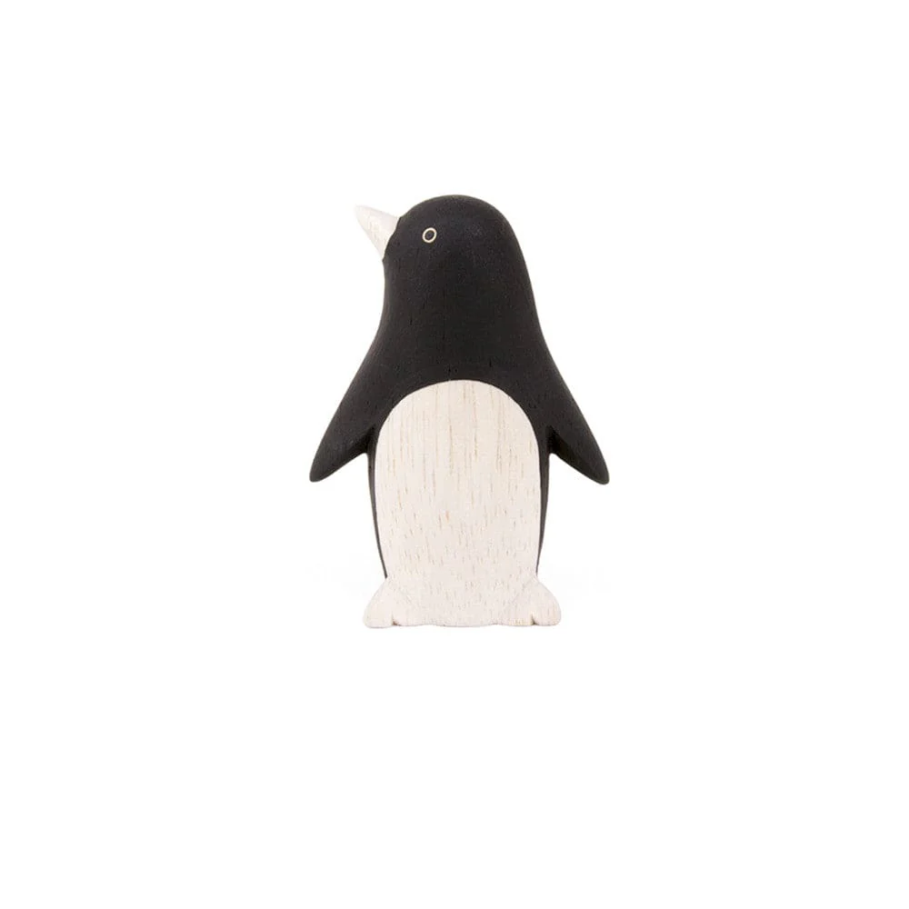 Figurine Pingouin en Bois