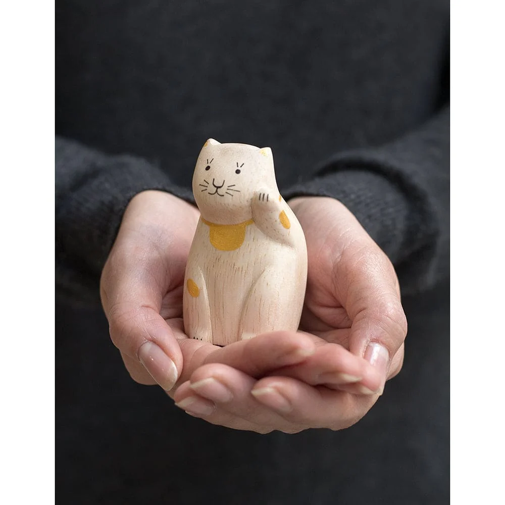 Figurine Porte carte Maneki neko - Edition Or - Image 2