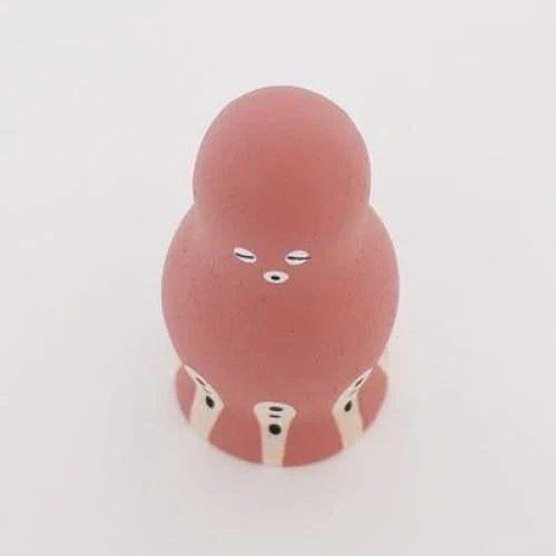 Figurine Poulpe rose en Bois - Image 6