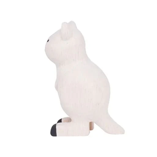 Figurine Quokka en Bois - Image 6