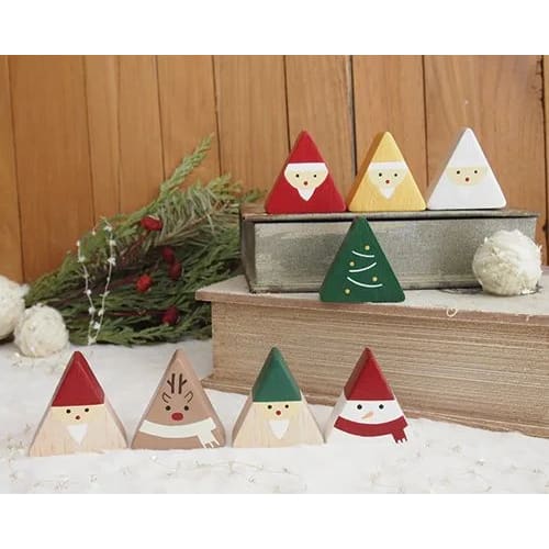 Figurine Renne Triangulaire de Noël - Image 6