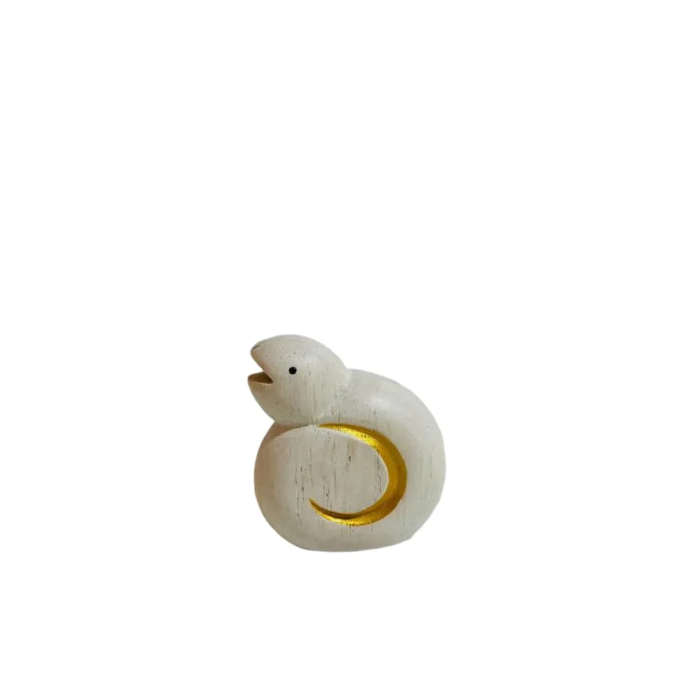Figurine Serpent Or
