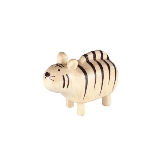 Figurine Tigre en bois | Signe du Zodiaque - Image 8