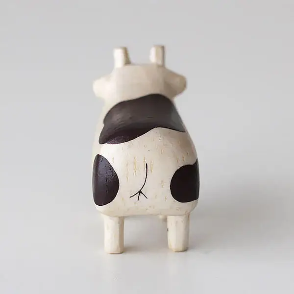 Figurine Vache en bois | Signe du Zodiaque - Image 9