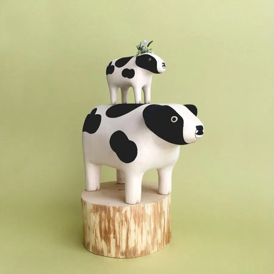 Figurine Vache Pole Pole Grande Taille - Image 3