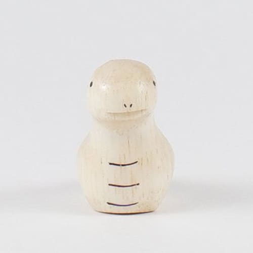 Figurines en bois - Set signes du zodiaque chinois - Or - Image 5