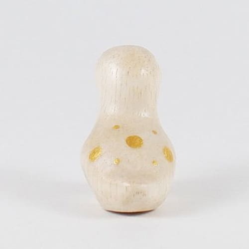 Figurines en bois - Set signes du zodiaque chinois - Or - Image 6