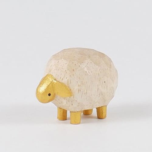 Figurines en bois - Set signes du zodiaque chinois - Or - Image 9