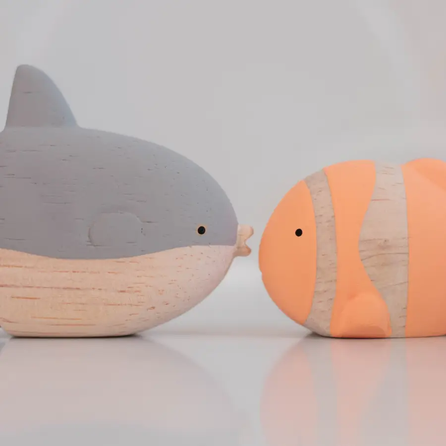 Poisson Clown en Bois Edition Summer Limited - Image 5