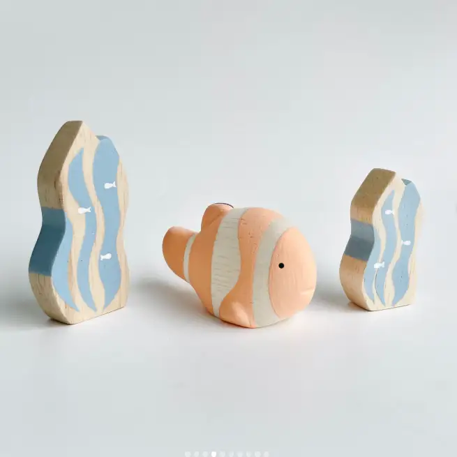 Poisson Clown en Bois Edition Summer Limited - Image 8