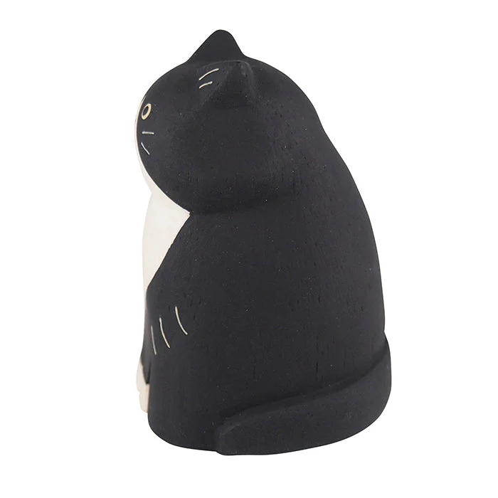 Figurine en bois – Hachiware aux longs poils - Image 3