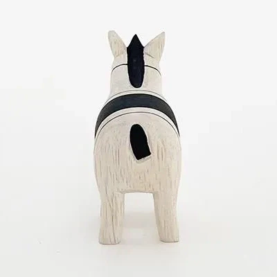 Figurine en bois – UMA noir – Collection Polepole Animal - Image 5