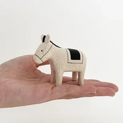 Figurine en bois – UMA noir – Collection Polepole Animal - Image 6