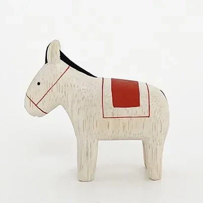 Figurine en bois – UMA rouge – Collection Polepole Animal - Image 3