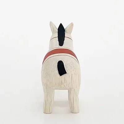 Figurine en bois – UMA rouge – Collection Polepole Animal - Image 4