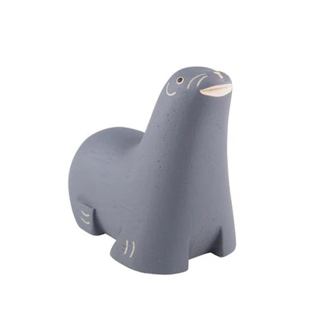 Figurine en bois – Lion de mer – Été - Image 5